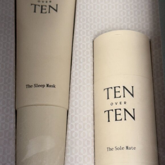 Tenoverten-The Overnight Gift Set $72 Value - The Sleep Mask & Foot Balm - Picture 2 of 3